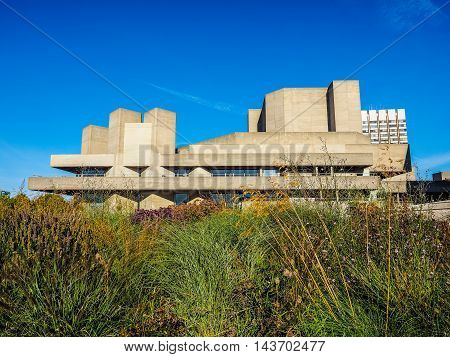 National Theatre In London (hdr)