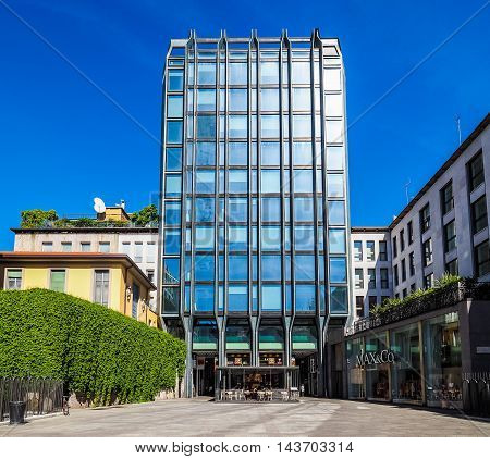 Torre Tirrena In Milan (hdr)