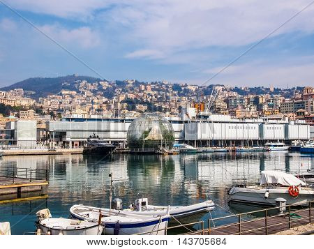 Porto Vecchio Genoa Italy (hdr)