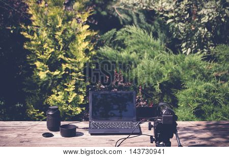 Set for shooting home and Amateur use