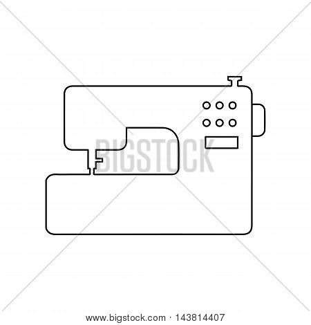 Sewing machine icon of vector illustration for web and mobile design