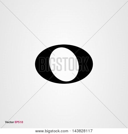 Whole music note vector icon, black on gray