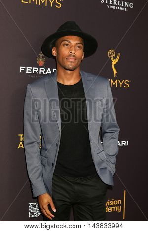 LOS ANGELES - AUG 22:  Shamar Sanders at the Television Academy's Performers Peer Group Celebration at the Montage Hotel on August 22, 2016 in Beverly Hills, CA
