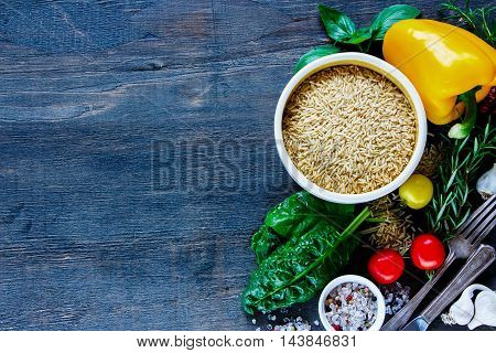Rice And Vegetables
