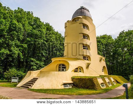 Einstein Turm In Potsdam (hdr)