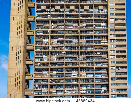 Trellick Tower In London (hdr)