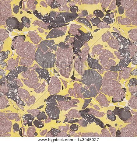 Handmade marbled seamless paper - Decorative textures