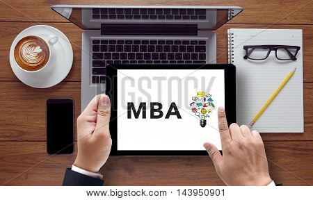 Talking Communication Mba Concept