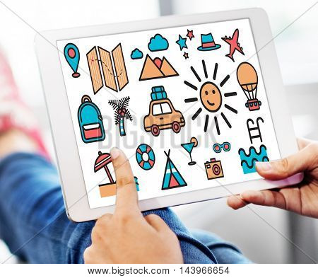 Travel Vacation Sun Fun Enjoyment Concept