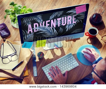 Adventure Discovery Wanderlust Journey Exoplore Concept