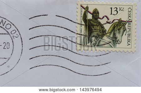 Stamp Of Czech Republic