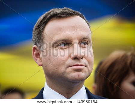 President Of The Republic Of Poland Andrzej Duda