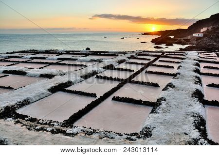 Picture Photo Of Salt Flats In The Canry Islands