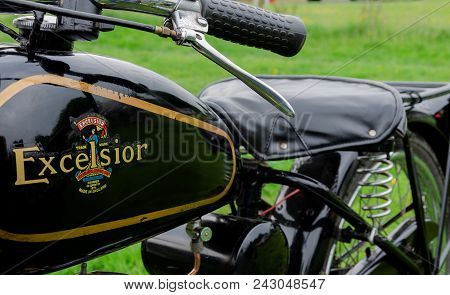 Bala Lake, Uk: May 27, 2018: Despite The Poor Weather, The Festival Of Transport Saw A Good Turn Out