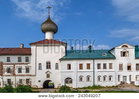 Solovetsky Monastery Is A Fortified Monastery Located On The Solovetsky Islands In The White Sea, Ru