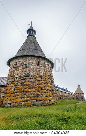 Solovetsky Monastery Is A Fortified Monastery Located On The Solovetsky Islands In The White Sea, Ru