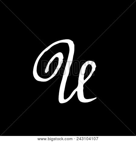 letter u handwritten vector photo free trial bigstock