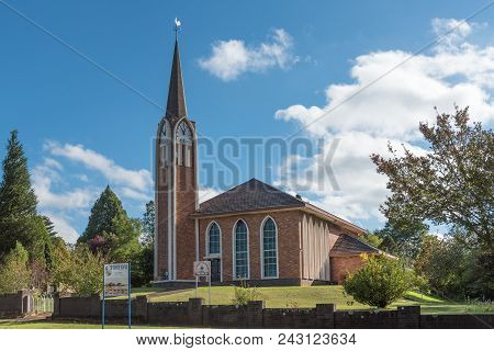 Maclear, South Africa - March 26, 2018: The Dutch Reformed Church In Maclear In The Eastern Cape Pro
