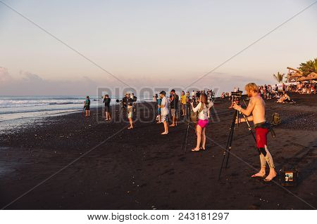 May 31, 2018. Keramas, Bali, Indonesia. Competition Wsl Corona Bali Protected.