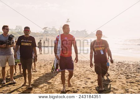 May 31, 2018. Keramas, Bali, Indonesia. Competition Wsl Corona Bali Protected. Professional Surfer M