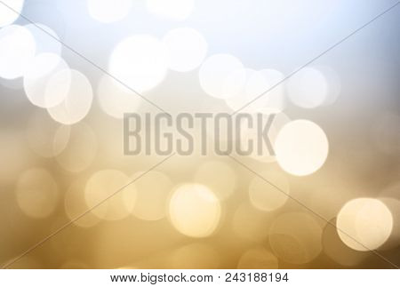Abstract Colorful Background With Bokeh Light Effect