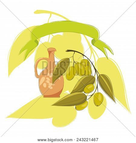 Hand Drawing Olive Vector Photo Free Trial Bigstock
