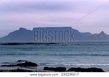 View Of The Table Mountain, Cape Town, Western Cape, South Africa