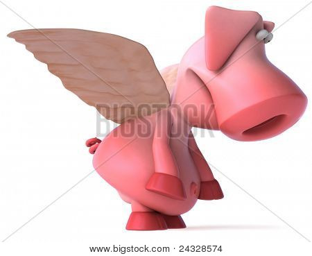 Flying pig
