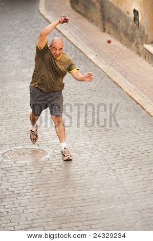 Giocatore di pelota basca