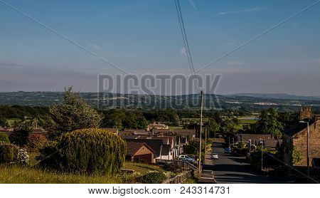 The View Across The Village Of Longridge Near Preston