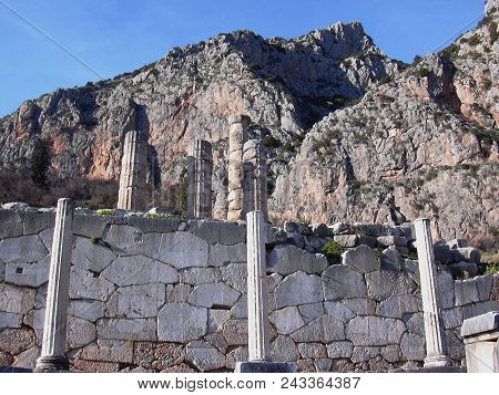 Delphi Ancient Sanctuary Phocis Greece