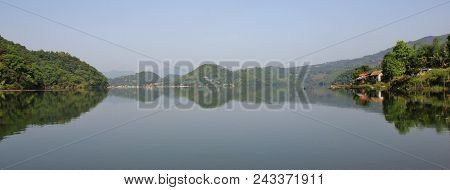 View Of Lake Begnas, Lake Near Pokhara.