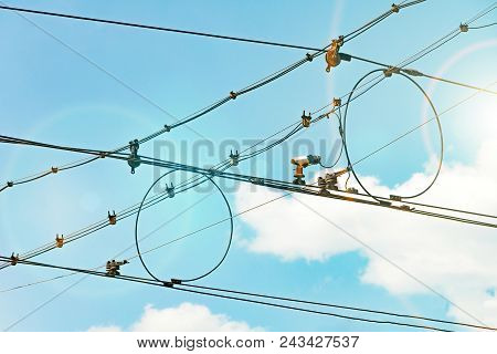 Tram Wires Against The Sky, Electric Wires