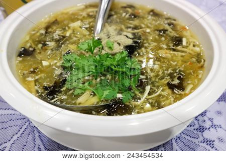 Braised Fish Maw In Gravy Or  Fish Maw Soup
