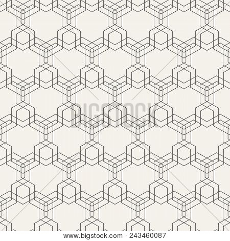 Abstract Seamless Pattern. Modern Stylish Texture. Repeating Geometric Background With Triangular El