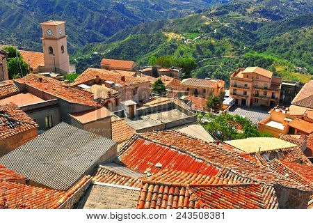 The Village Of Bova In The Province Of Reggio Calabria, Italy