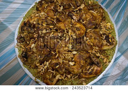 Arabian food closeup