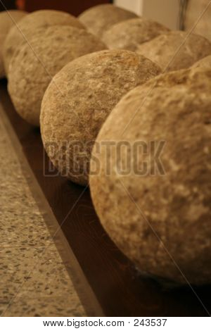 Palle di cannone di pietra