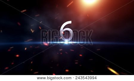 Countdown Motiongraphic 10 To 0. Countdown Start. Amazing Countdown Animation. Ready For Race, Event