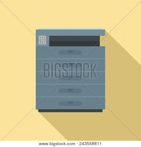 Xerox Icon. Flat Illustration Of Xerox Vector Icon For Web Design