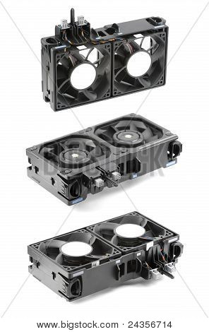 Dois poderosos ventiladores
