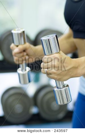 Chrome Dumbbells 2
