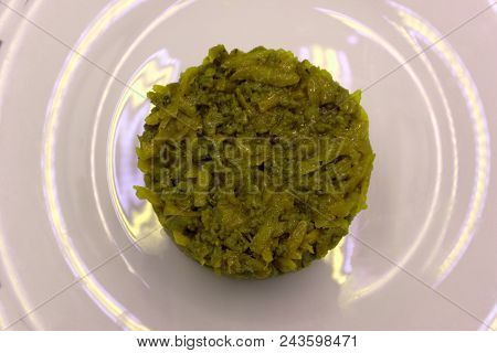Moroccan Brown Lentils Dish With Coriander Vegetarian