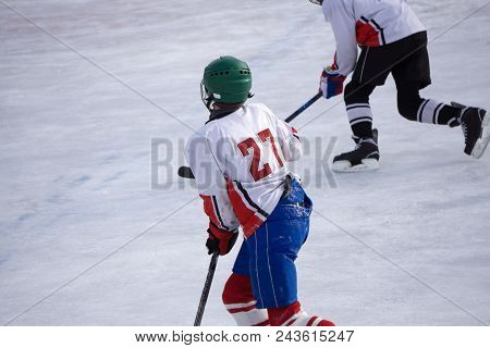Ice Hockey Game Rink Shot Skate Skater
