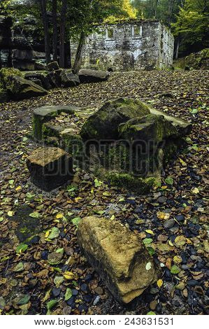 Remains Dolsky Mill In Czech Switzerland/czech Republic/