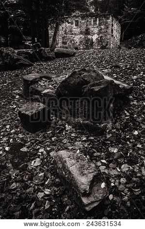 Remains Dolsky Mill In Czech Switzerland/czech Republic/