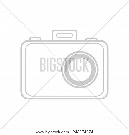 Quality Flat Camera Icon Design A Illustration