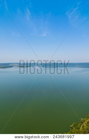 Panoramic View Of The Fjords And The Bay Of Bakota From A Height. Bakota, Ukraine