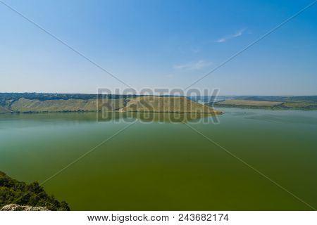 Panoramic View Of The Fjords And The Bay Of Bakota From A Height. Bakota, Ukraine