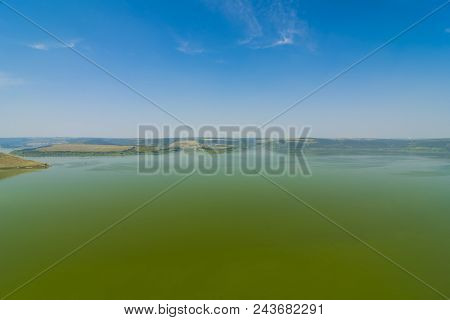 Panoramic View Of The Fjords And The Bay Of Bakota From A Height. Bakota, Ukraine